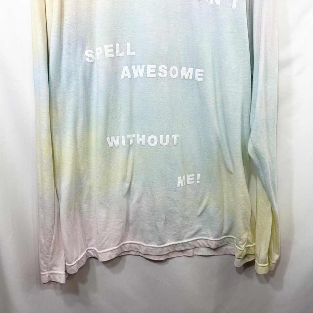 Taylor Swift XL Shirt Can't Spell Awesome Without Me Tie Dye Lover Merch 739 - Picture 5 of 9